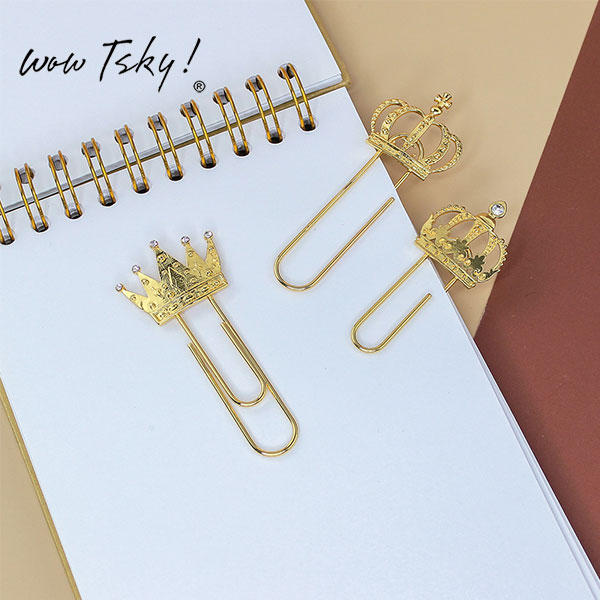 2021 Museum Gold Plated Crown Paperclips TK-PP05