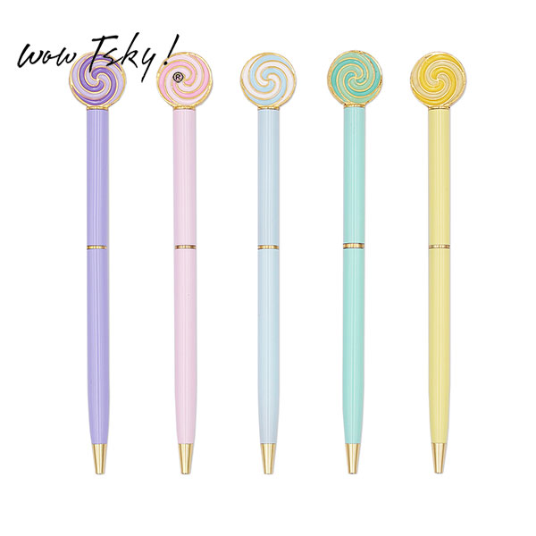 Cute Stationery Pen with Lollipop Topper TK-BP02