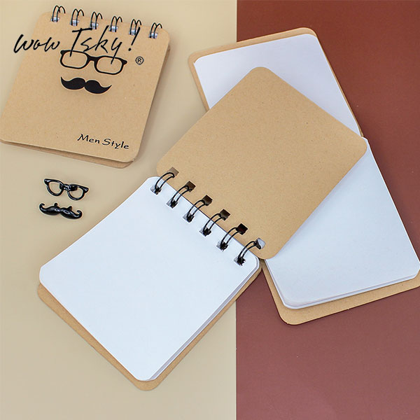 Pocket Small Notepad with Recycled Kraft Cover TK-NB02