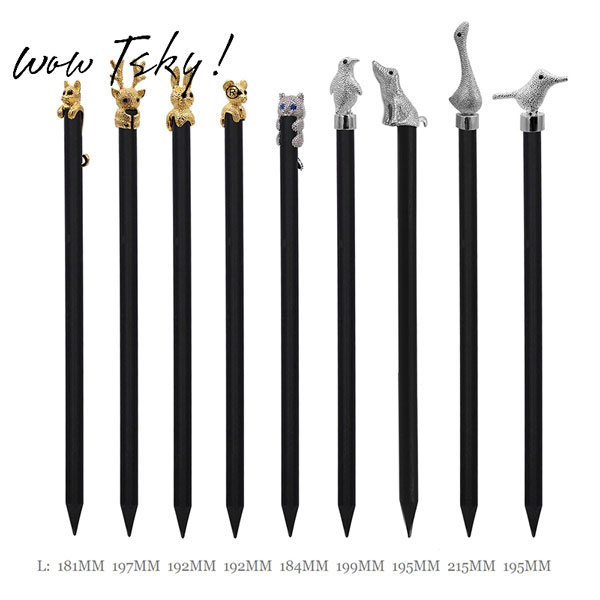 Hot Sale Metal Animal Topper Pencil for Gift Shop TK-AM13