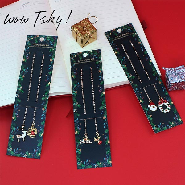 Xmas Festival Gift Bookmark Set for Students TK-CM04