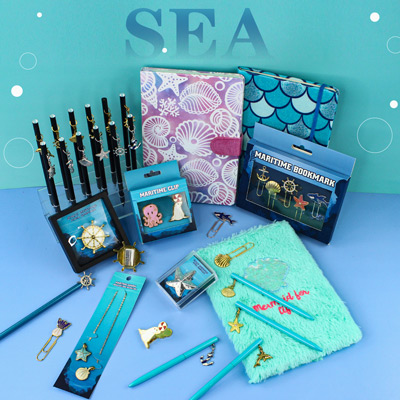 Sealife theme stationery