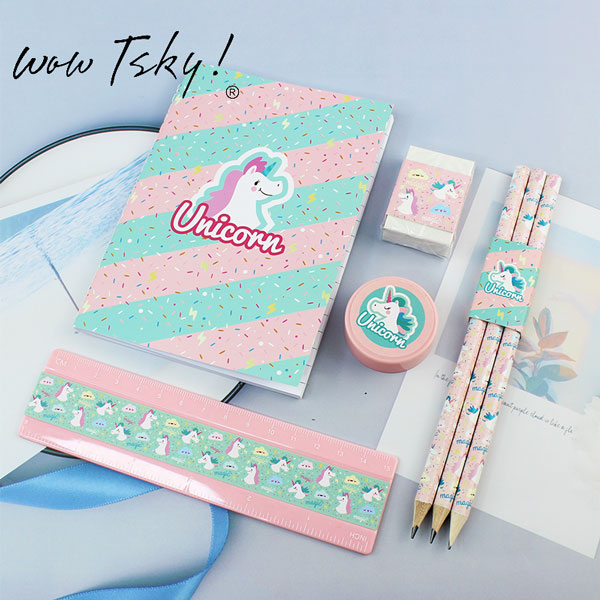 Cute Unicorn Stationery Set For Children TK-ST07