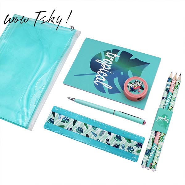 Popular Tropical Stationery Set Gift For Students TK-ST05