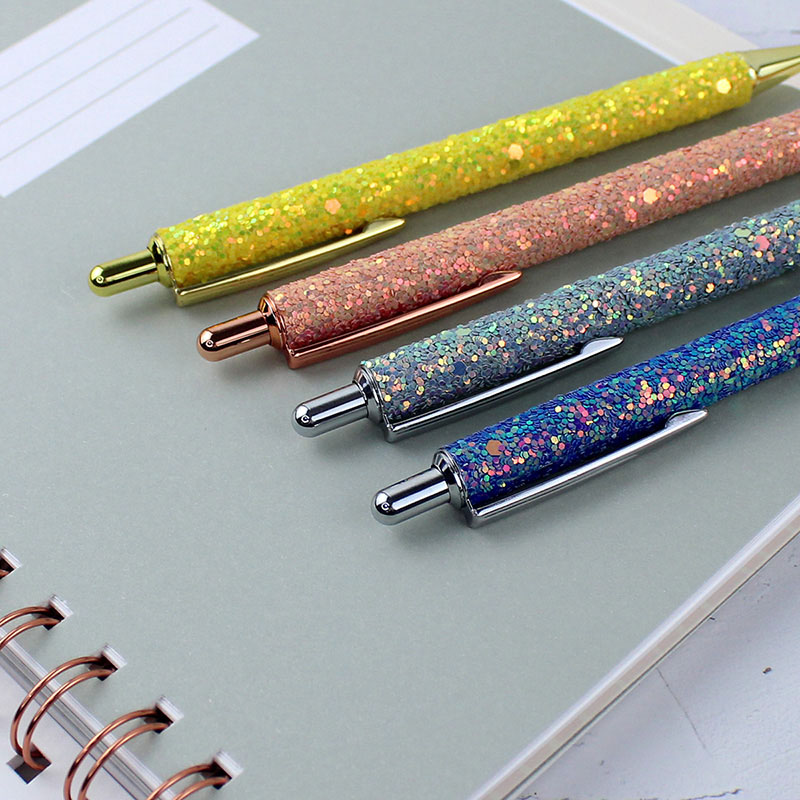 Fashion Writing Stationery Glitter Pen for Gift TK-BP24