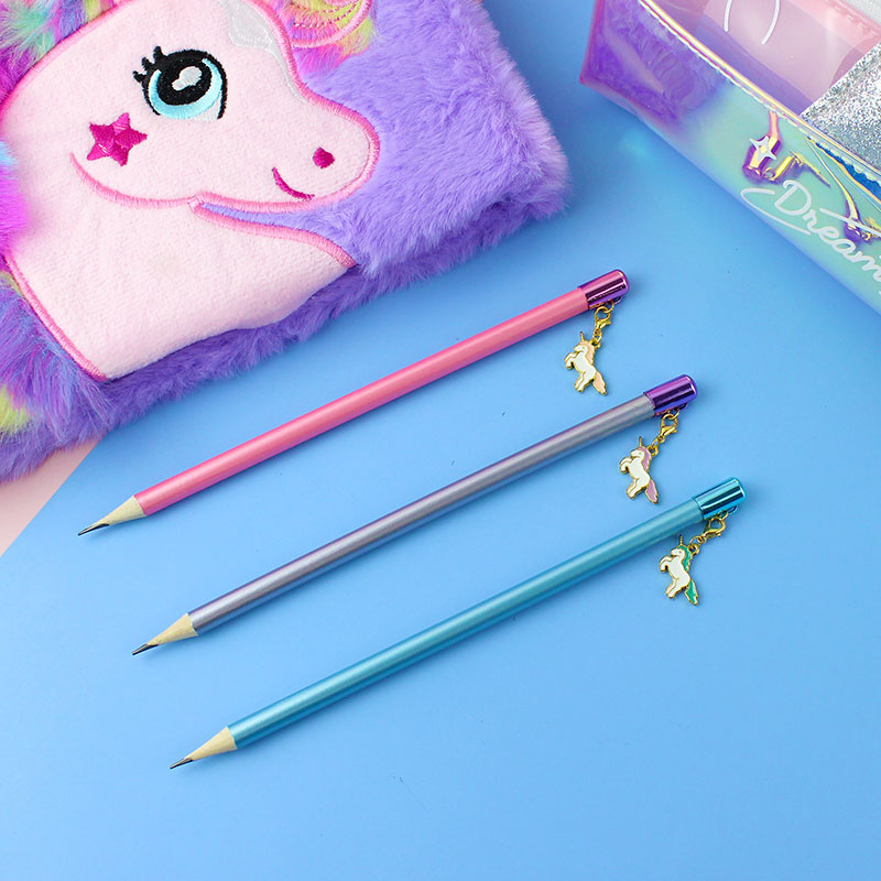 Cute Stationery Fancy Unicorn Pencils for Kids TK-PC32